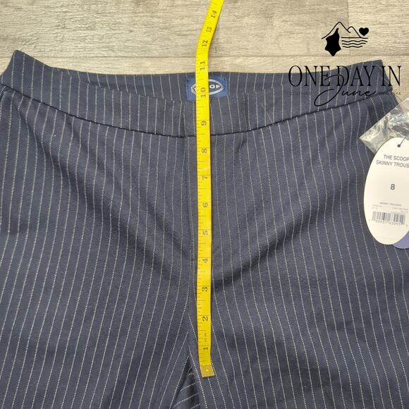 The Scoop Skinny Trouser Pants Size 8 - Picture 4 of 6